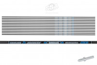 Fertigpfeil RADIUS ID4.2  mit Naturbefiederung