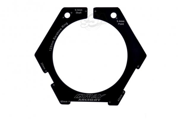 GRAY ARCHERY BAREBOW RING